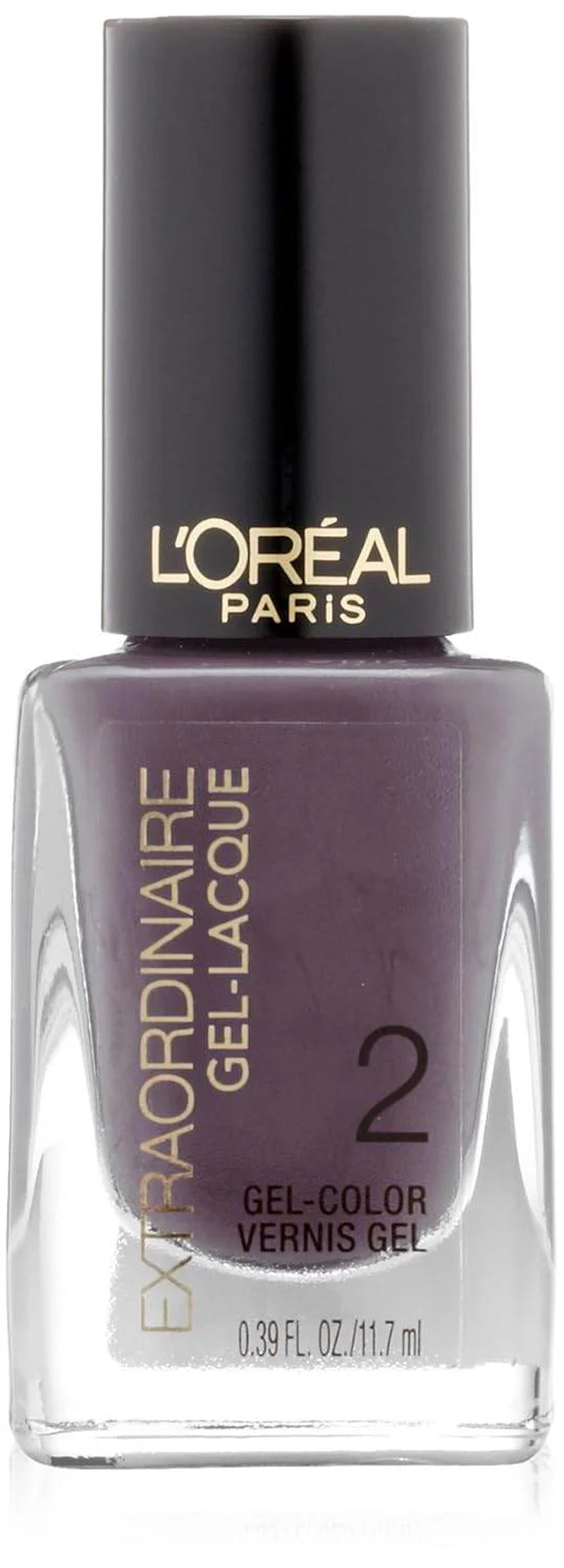 L’Oréal Paris Extraordinaire Gel-Lacque 1-2-3 Nail Color, 717 Vintage Vinyl, 0.39 Fluid Ounce
