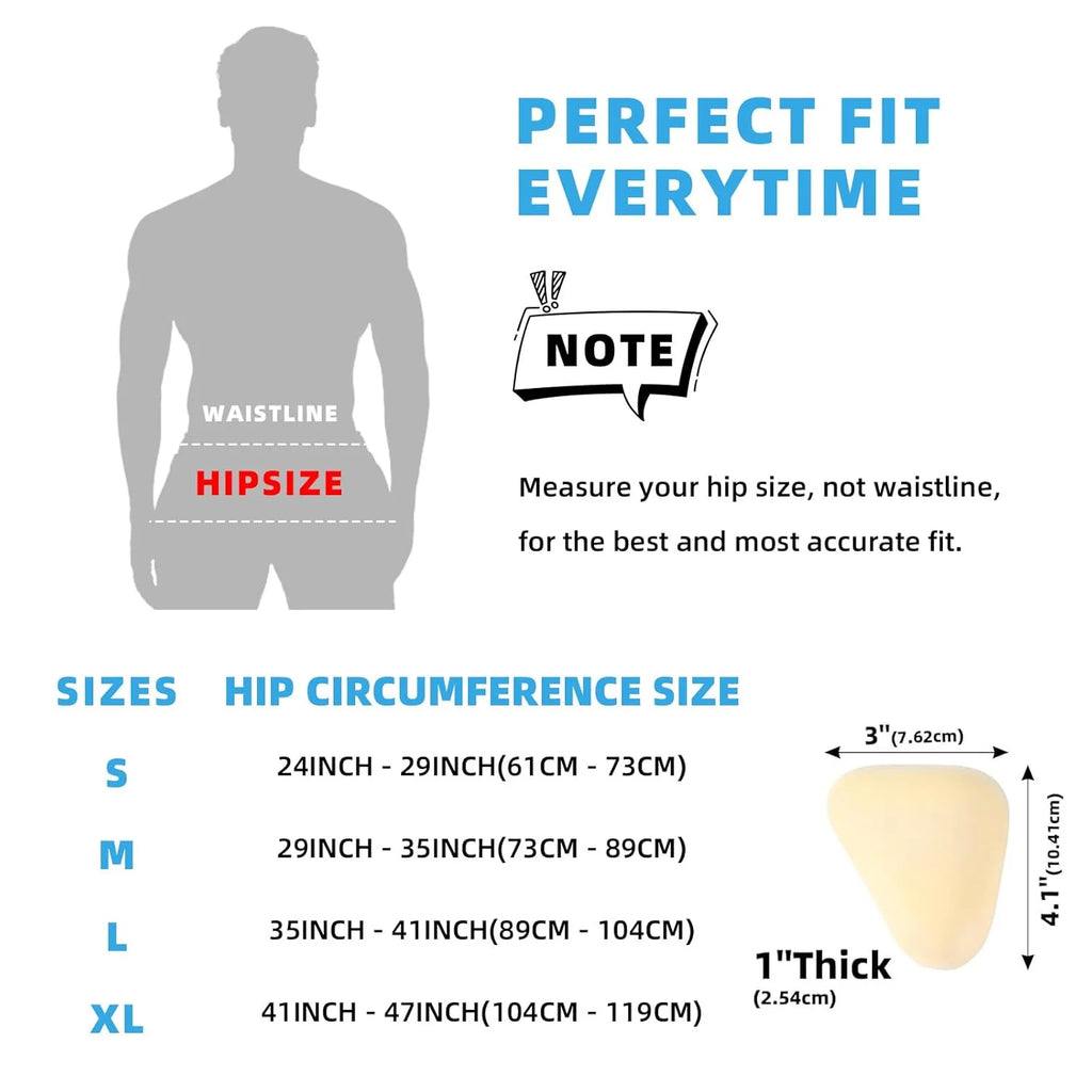 Hernia Support Belt Men Truss for Inguinal with 2 Removable Compression Pads US